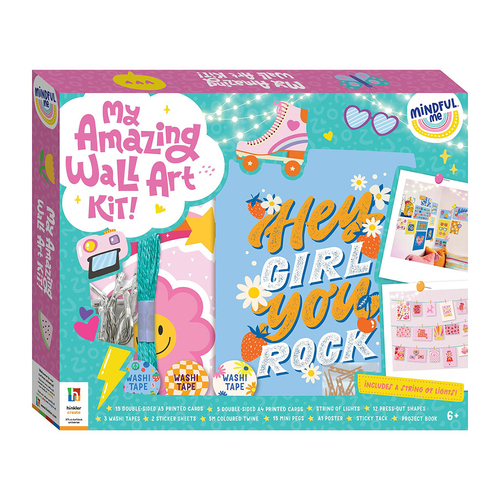 Elevate Mindful Me My Amazing Wall Art Kit Craft Activity Kit 6y+