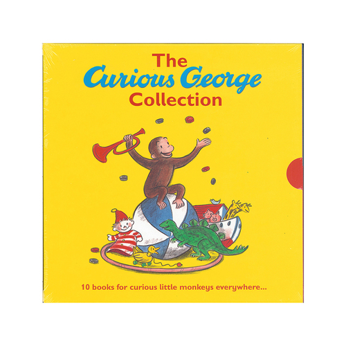 10pc Walker Curious George Kids Story Book Collection 3y+