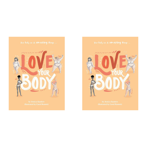 2PK Love Your Body Non-Fiction Hardback Picture Book 6y+