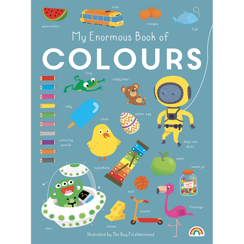 Really Decent Books Enormous Book Of - Colours Kids 1y+