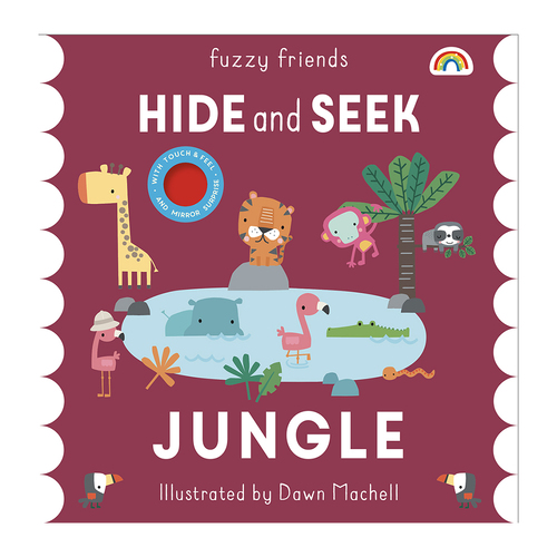 Really Decent Books Fuzzy Friends - Jungle Kids 1y+