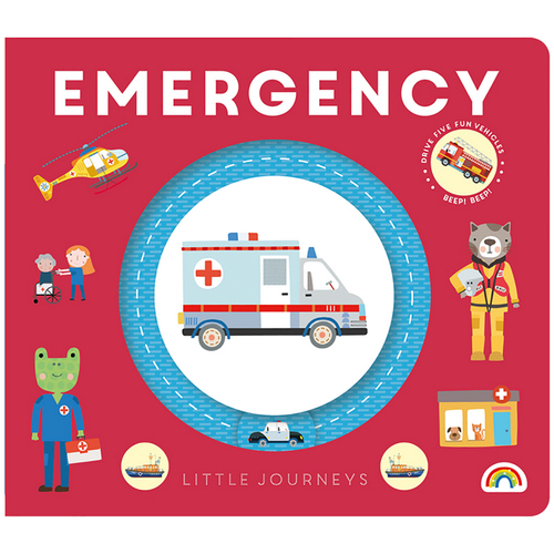 Really Decent Books Little Journeys Kids/Childrens Book- Emergency 3Y+