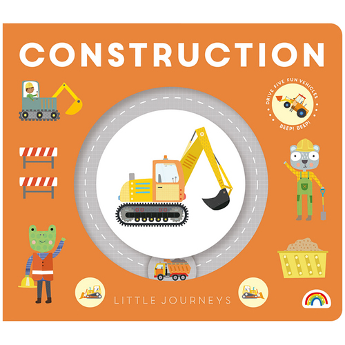 Really Decent Books Little Journeys Kids/Childrens Book- Construction 3Y+