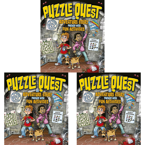 3PK Puzzle Quest An Adventure Story Packed w/ Fun Activities 7y+