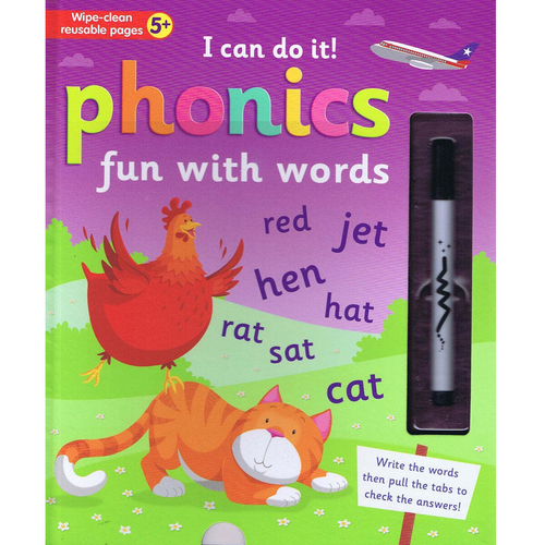 Imagine That I Can Do It Phonics Educational Kids Hardcover Book 5y+