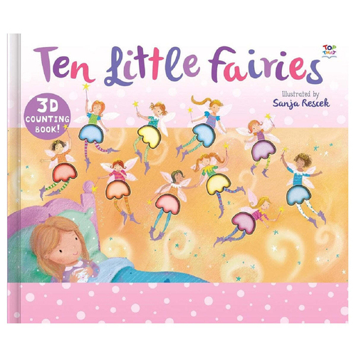 Imagine That Ten Little Fairies Board Game Kids Educational Book 3y+