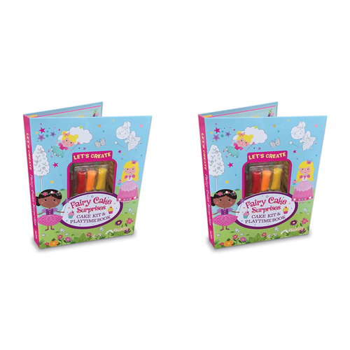 2PK Laughing Lobster Fairy Cake Surprises Kit & Playtime Book Kids