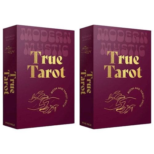 2PK Modern Mystic True Book & Tarot Deck Box Set 18y+