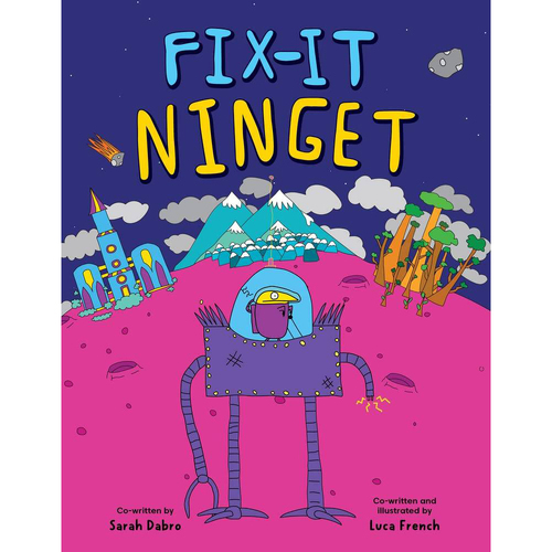 Fix-It Ninget Kids Bedtime Story Picture Book 3-8y