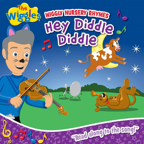 The Wiggles Wiggly Nursery Rhymes Hey Diddle Kids Board Book 0-3y