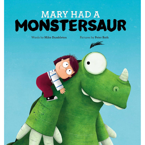 Mary Had A Monstersaur Kids Picture Book 3-8y