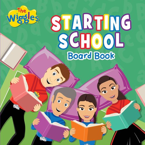 The Wiggles Starting School Kids Educational Board Book 0-3y