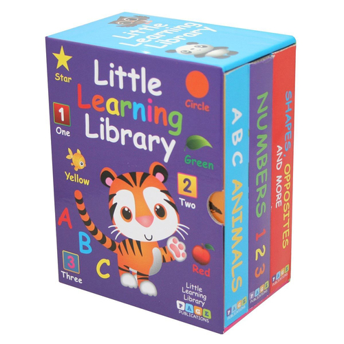 3pc Page Publications Little Learning Library Book Collection Set 0-3Y+