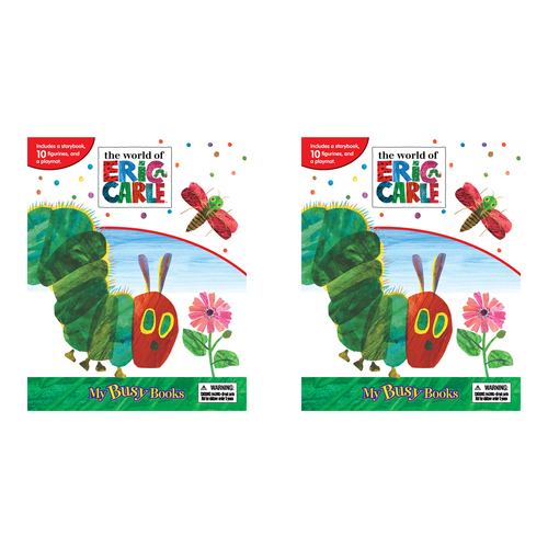 2PK Eric Carle My Busy Books Kids/Children Activity Kit 3y+