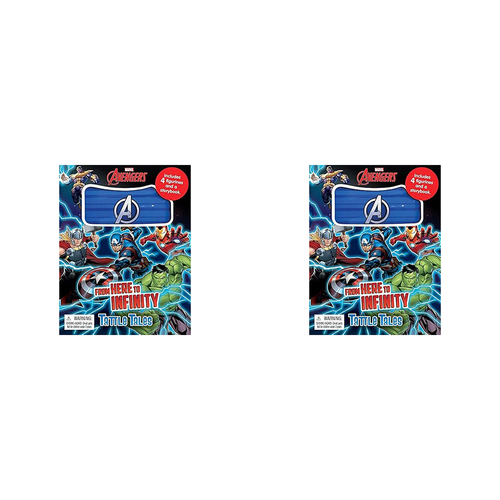 2PK Marvel Avengers Tattle Tales Kids/Children Storybook 3y+