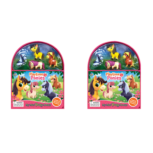 2PK Ponies New Mini Busy Kids/Children Educational Book 3y+