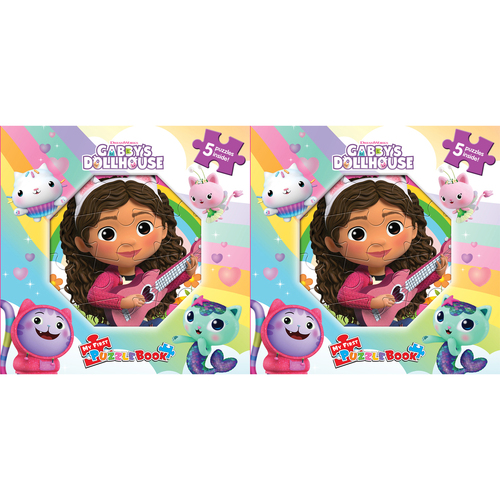 2PK Uni Gabby's Dollhouse Kids/Children My First Puzzle Book 3y+