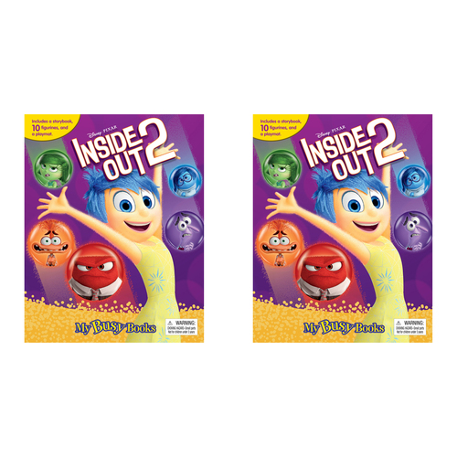 2PK Disney Inside Out 2 My Busy Books Kids Activity Kit 3y+