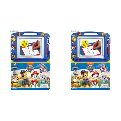 2PK  Paw Patrol No.3 Learning Series Kids Drawing Pad w/ Book 3y+