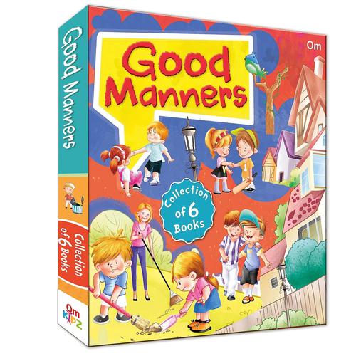 6pc Om Publishing Good Manners Book Collection Set 6-9Y+