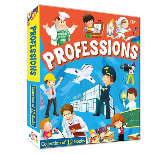 12pc Om Publishing Professions Book Collection Set 8-12Y+