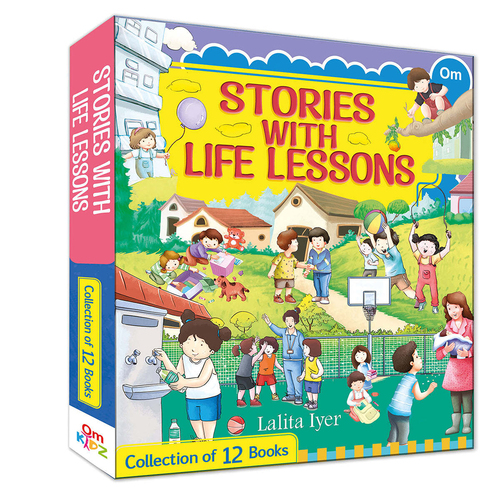 12pc Om Publishing Stories With Life Lessons Book Collection Set 8-12Y+