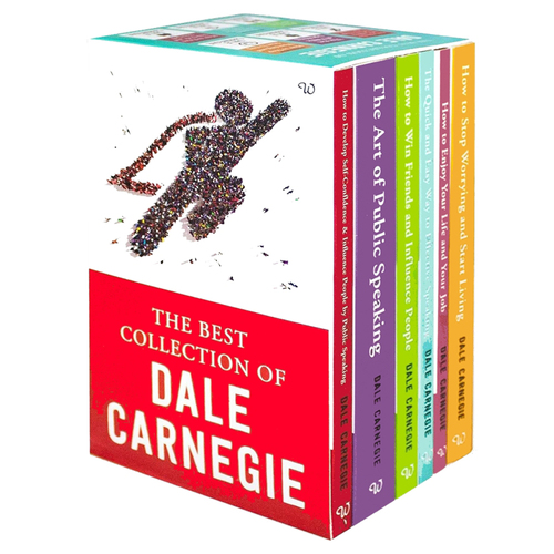 6pc Wilco The Best Collection of Dale Carnegie Paperback Collection 14Y+