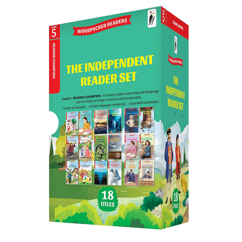 Woodpecker Independent Reader 18-Book Box Set Paperback 8y+