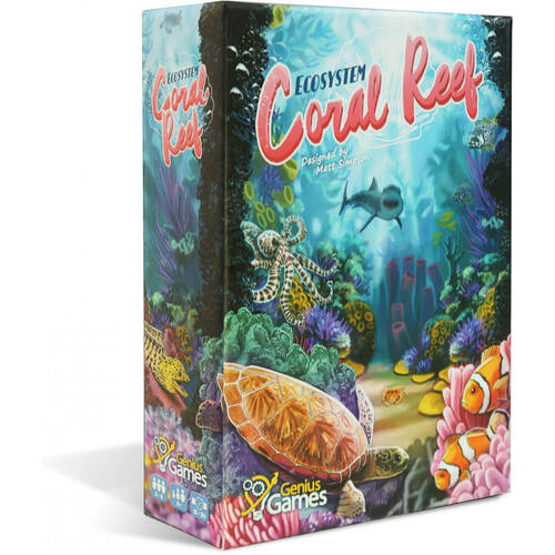 Genius Games Ecosystem: Coral Reef Kids Strategy Board Game 10y+