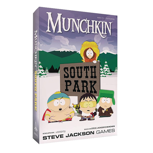 Steve Jackson Games Munchkin South Park Tabletop Party Board Game