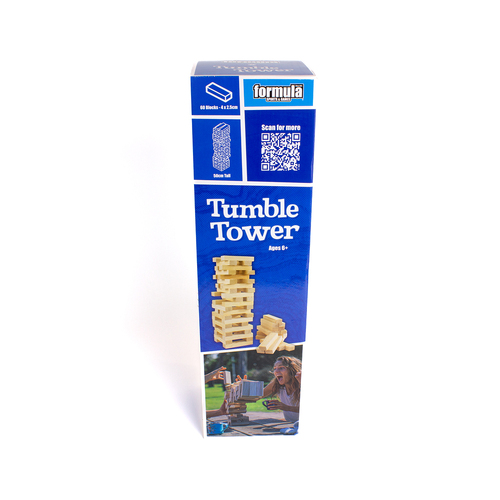 Formula Sports Tumble Tower Yard Games Play Toy 6y+