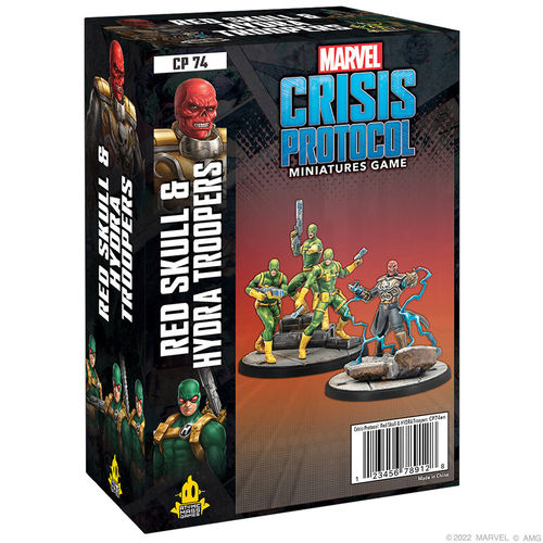 Marvel Crisis Protocol Red Skull & Hydra Troopers Kids Miniature Toy