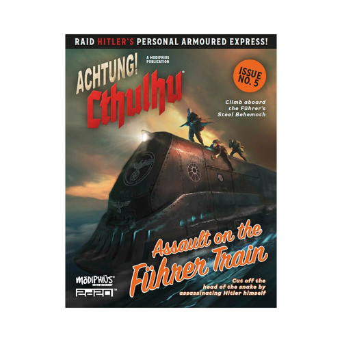 Modiphius Entertainment Achtung Cthulhu RPG Assault on the Fuhrer Train