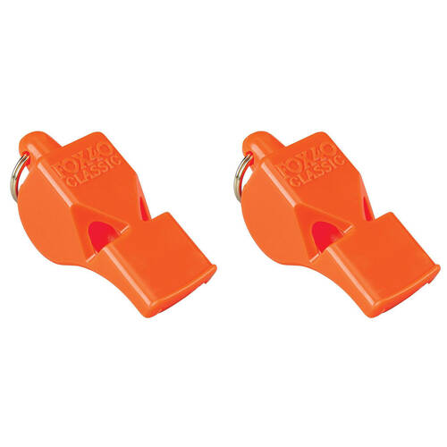 2PK Fox 40 Summit Classic Whistle Outdoor Sports Accessory Orange