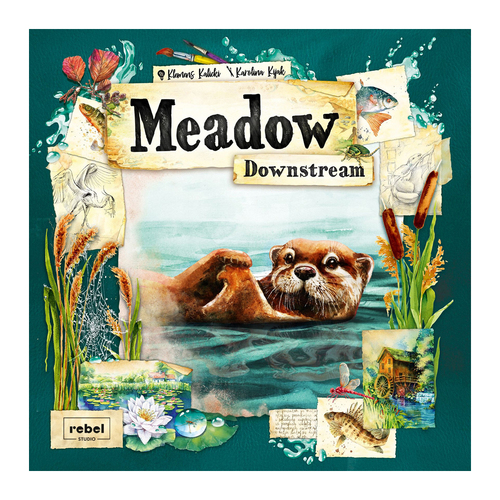 Rebel Meadow Downstream Expansion Tabletop Party Board Game