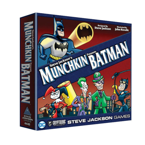 Steve Jackson Games Munchkin Batman Tabletop Party Board Game