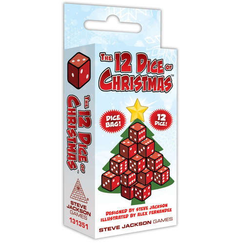 Steve Jackson Games The 12 Dice of Christmas Dice Game 10y+