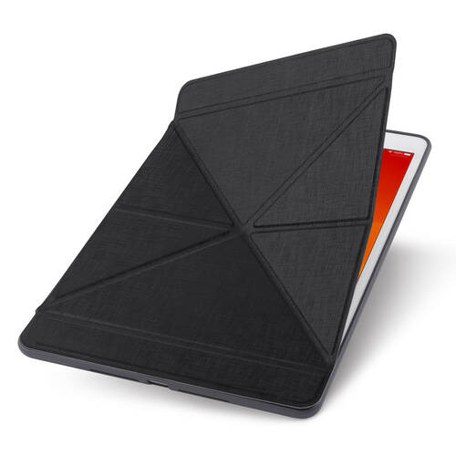 Moshi VersaCover for iPad 10.2" Case w/ Folding Cover & Stand - Black