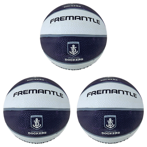 3PK AFL Basketball Size 5 Fremantle