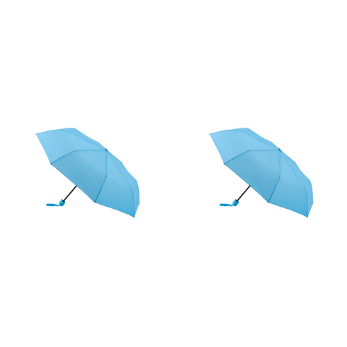 2PK Clifton UPF50+ Mini Maxi Women's Folding Umbrella - Sky Blue