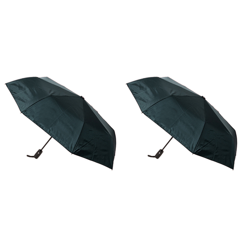 2PK Clifton UPF50+ Auto Open Smooth Folding Umbrella - Bottle Green