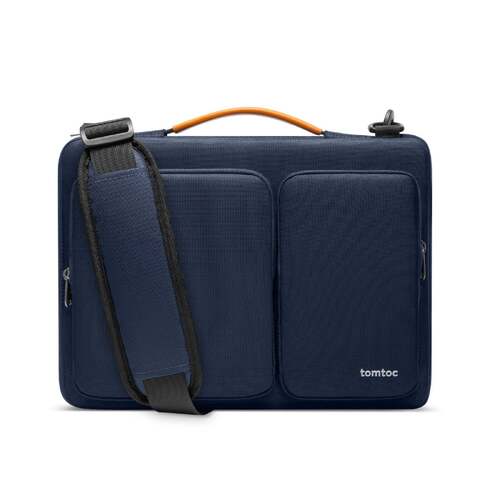 Tomtoc Defender-A42 Laptop Shoulder Bag For MacBook 14in Navy