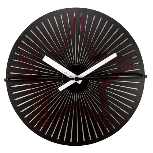 NeXtime 30.5cm Motion Star High Torque Analogue Round Wall Clock