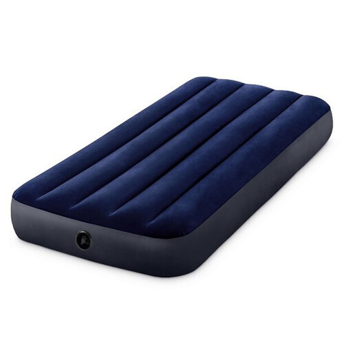 Intex 76cm x 1.91m Dura Beam Junior Twin Downy Airbed Blue