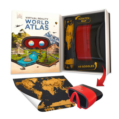 Abacus VR Gift Box World Atlas Kids Interactive Learning Toy 8y+