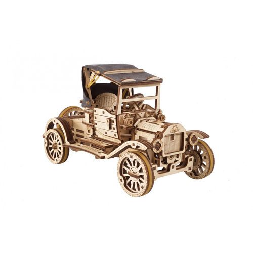 Ugears Retro Car UGR-T Mechanical DIY Wooden 3D Puzzle 337pc