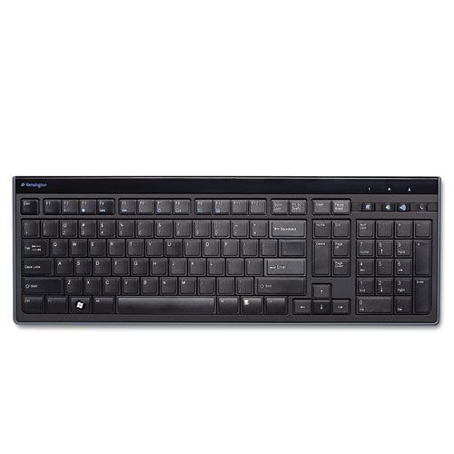 Kensington Advance Fit Wired USB Keyboard For PC - Black