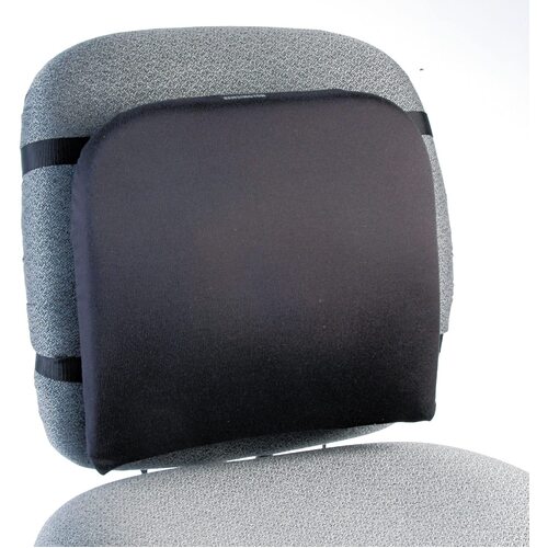 Kensington Full Back Support Memory Foam For Office Chairs - Black