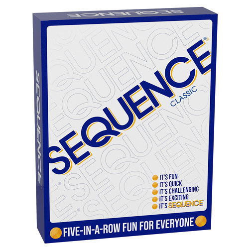 Sequence Classic Strategy Kids/Family Board Game Set 7y+