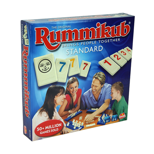 Rummikub Standard Kids/Family Tile Board Game Set 8y+